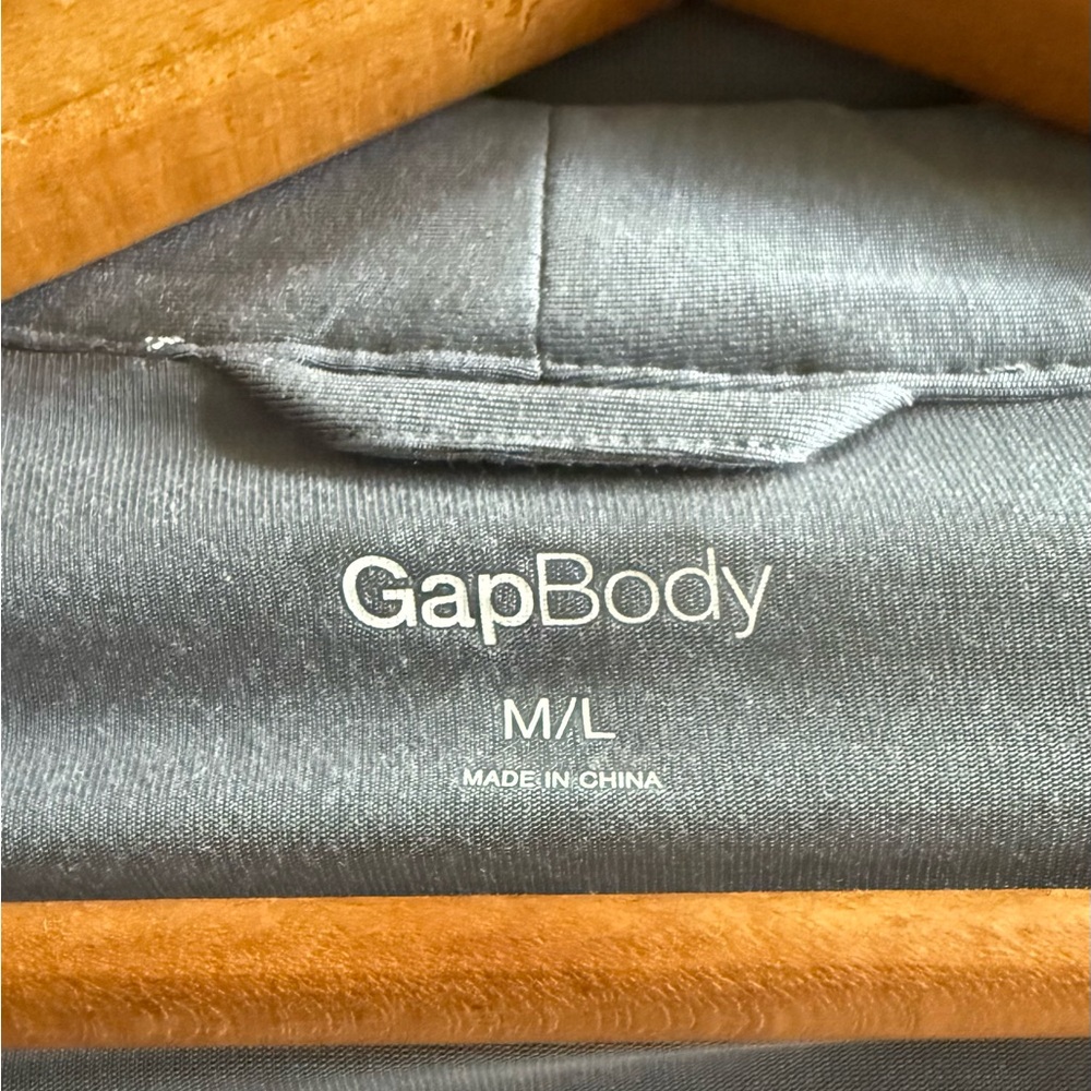 NWT The Gap Gray Slate Women's Long Robe Wrap Draped Loungewear! M/L NEW! - Picture 4 of 9